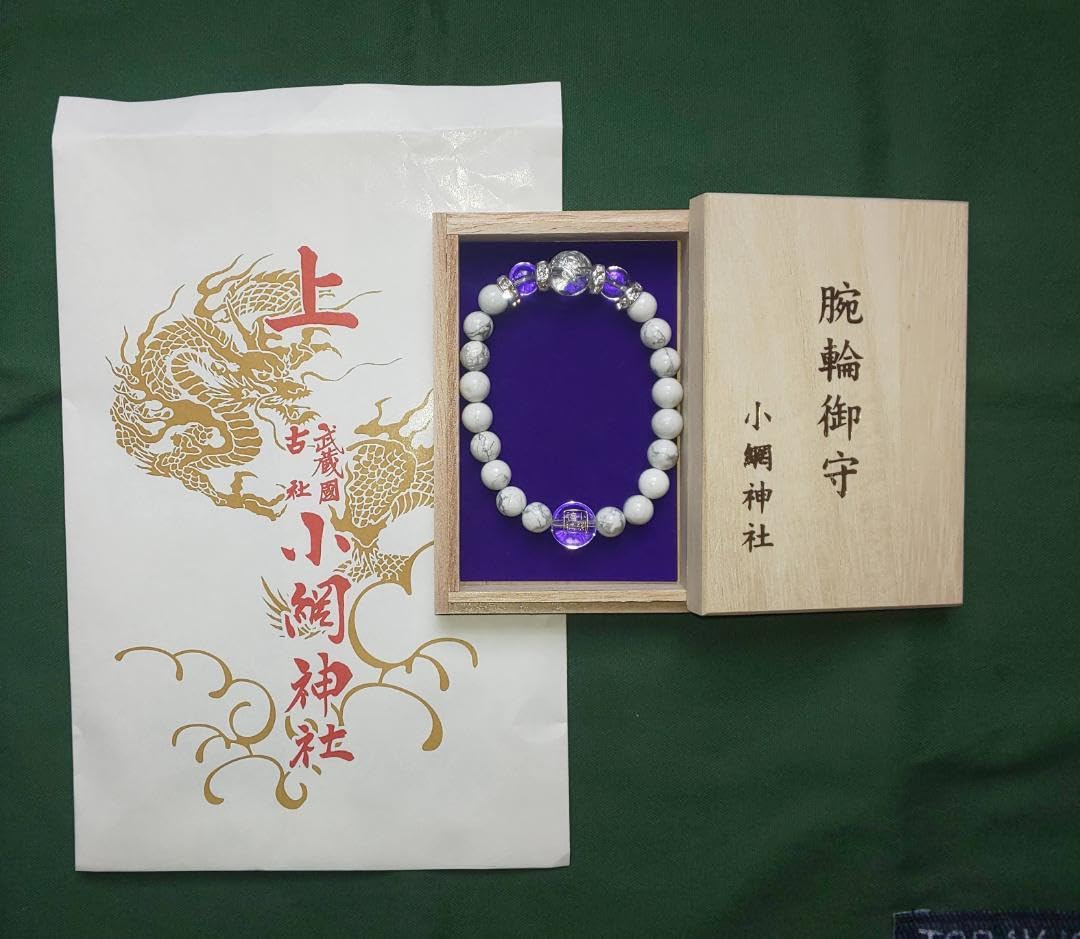 日本橋　小網神社　強運　腕輪御守り　オニキス ともさん専用 小網神社 オニキス 腕輪御守 - メルカリ
